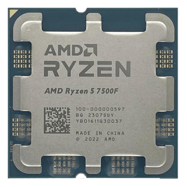 AMD Ryzen 5 7500F (6 Cores 12 Threads @ 5GHz Turbo, AM5) CPU AMD 