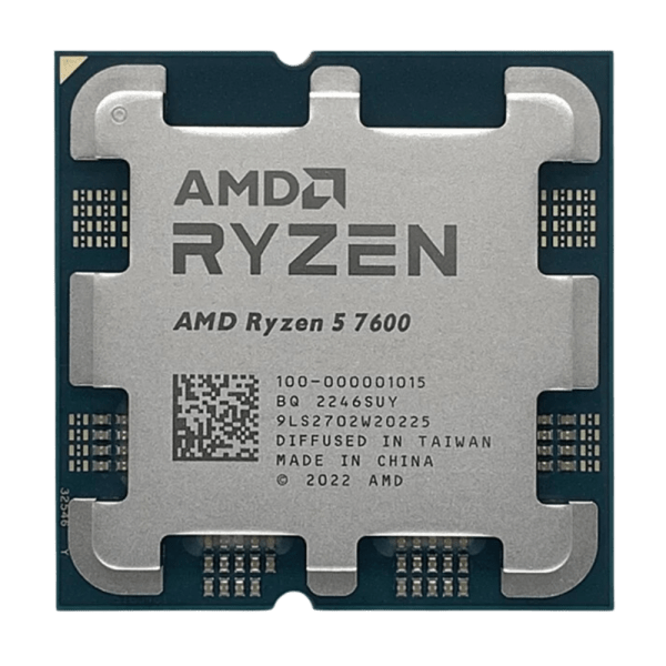 AMD Ryzen 5 7600 (6 Cores 12 Threads @ 5.1GHz Turbo) CPU AMD 