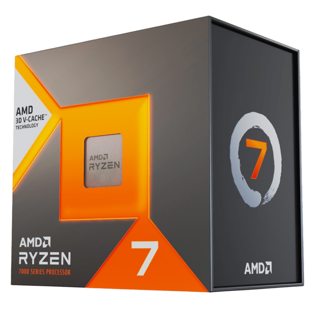 AMD Ryzen 7 7800X3D (8 Cores 16 Threads @ 5GHz Turbo, AM5) CPU AMD 