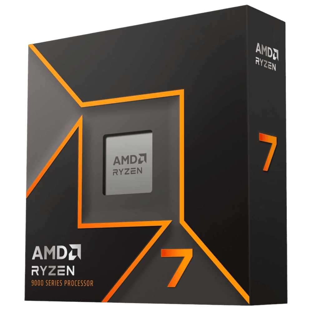 AMD Ryzen 7 9700X (8 Cores 16 Threads @ 5.5GHz Turbo, AM5) CPU AMD 