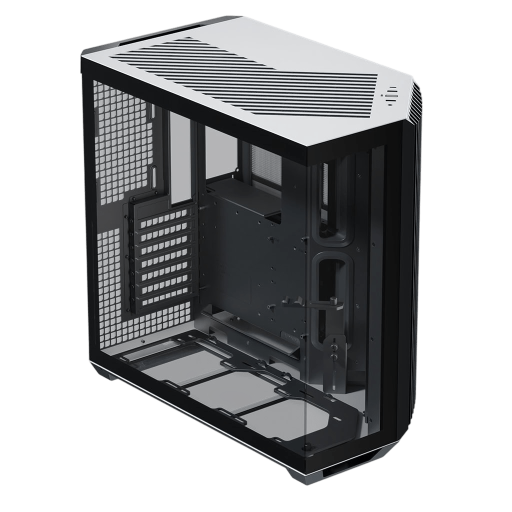 APNX V1 Black & White ATX Chassis (45° Angular Intake Design) Chassis APNX 