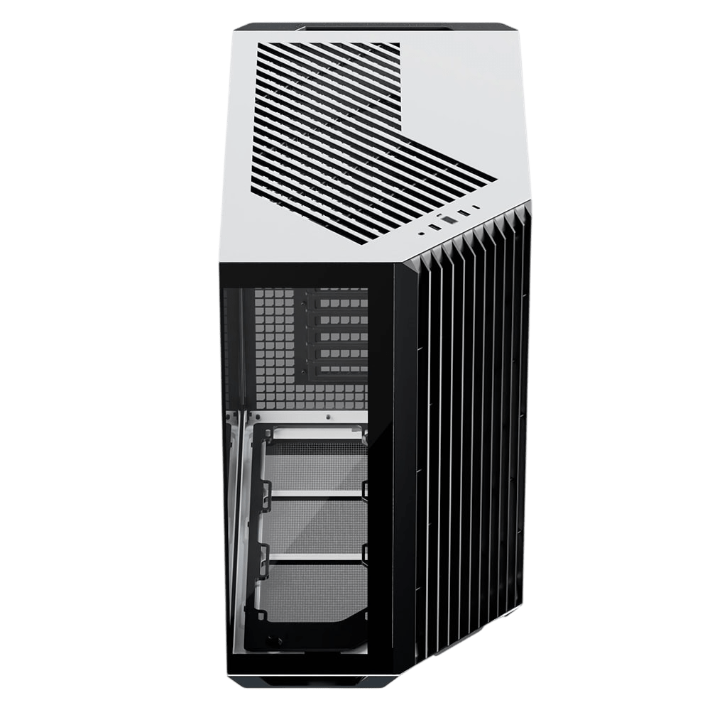 APNX V1 Black & White ATX Chassis (45° Angular Intake Design) Chassis APNX 