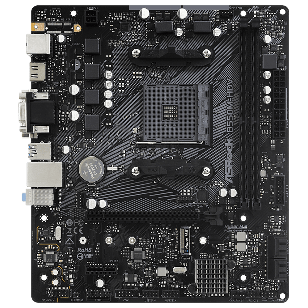ASRock B550M-HDV D4 (AM4, Micro-ATX) Mainboard ASRock 