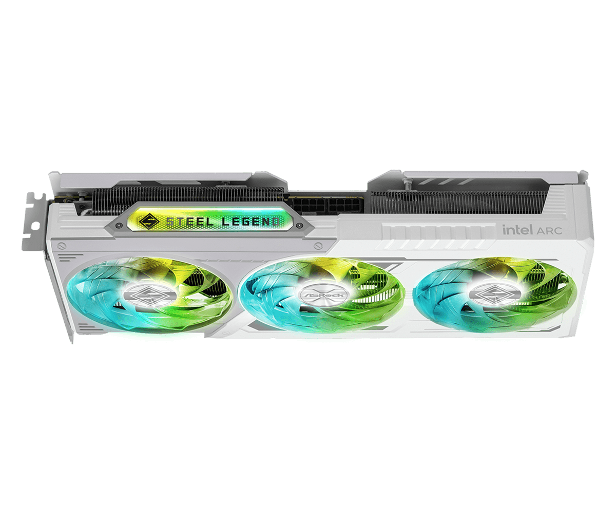 PCパーツ intel - Intel Arc B580 AsRock Steel Legend 12GB ASRock > Intel Arc B580 Steel Legend 12GB OC