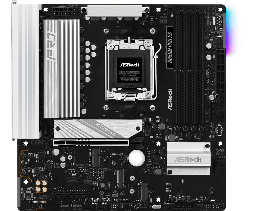 ASRock B850M Pro RS (AM5, Micro-ATX) Mainboard ASRock 
