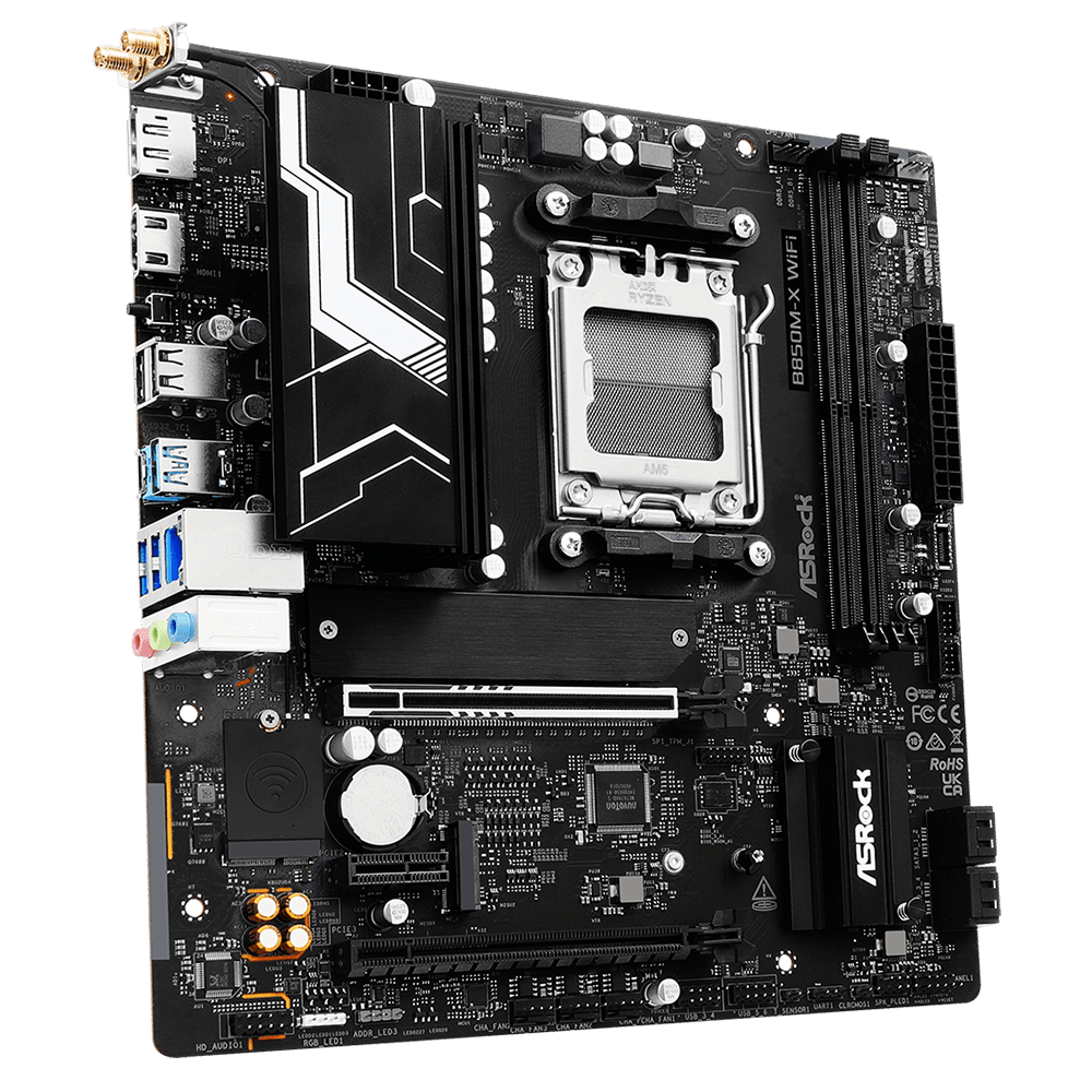 ASRock B850M-X WiFi R2.0 D5 (AM5, Micro-ATX) | MUSH-E