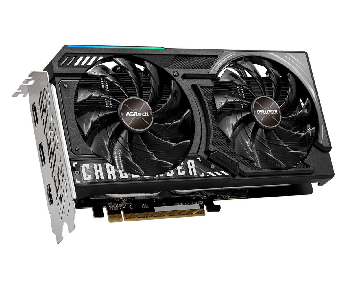 ASRock RX 9060 XT Challenger OC 16GB GPU ASRock 