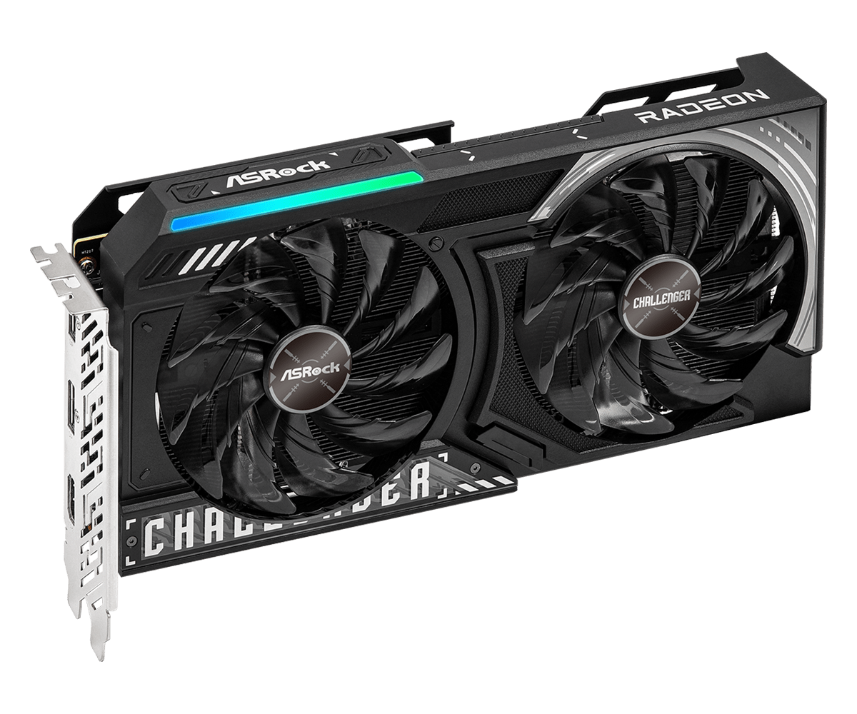 ASRock RX 9060 XT Challenger OC 16GB GPU ASRock 