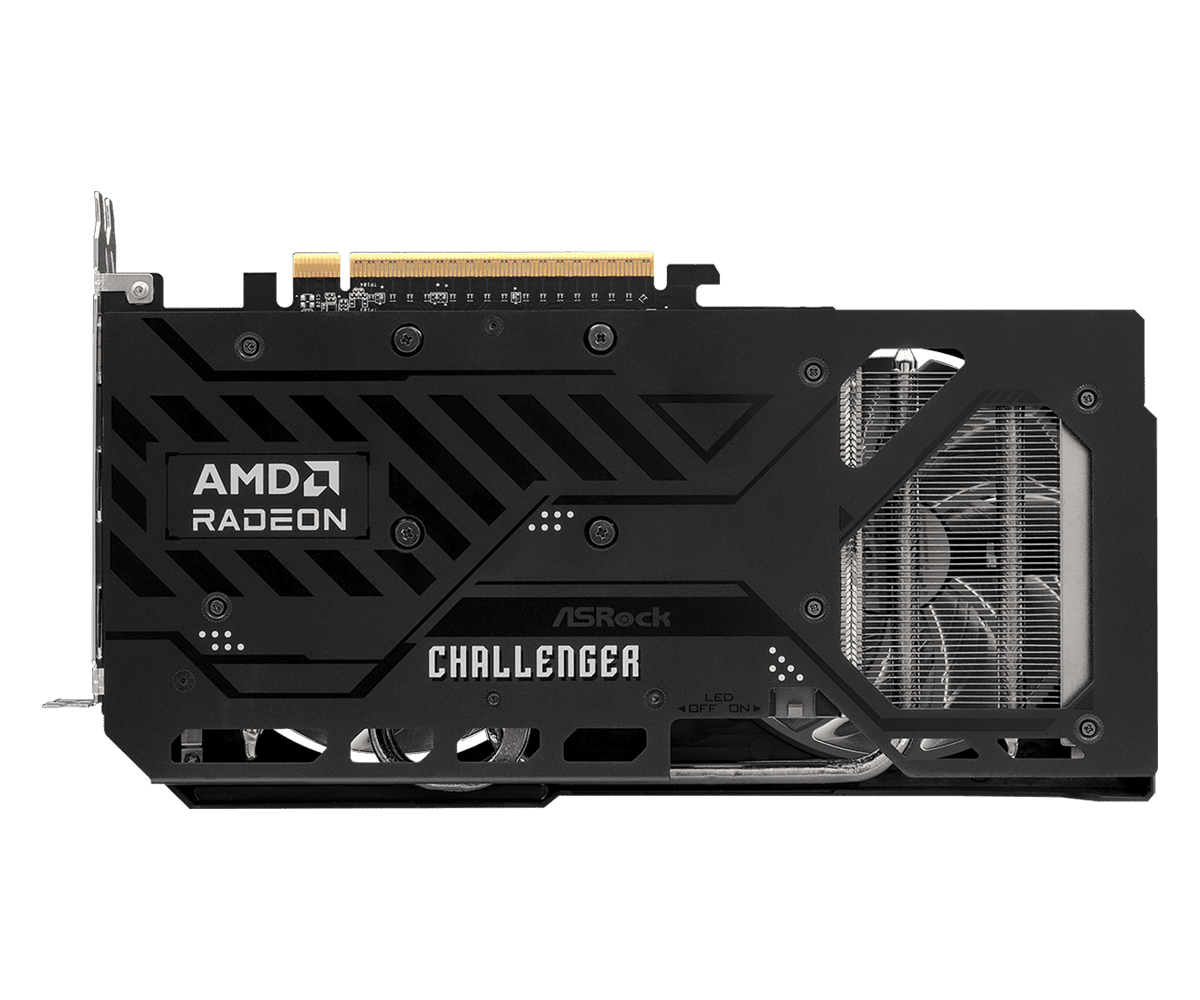 ASRock RX 9060 XT Challenger OC 16GB GPU ASRock 