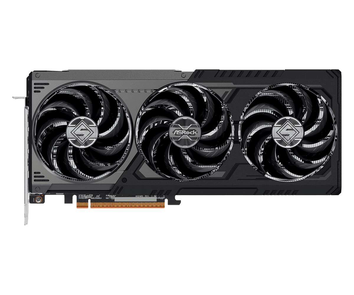 ASRock RX 9070 XT Steel Legend Dark 16GB GPU ASRock 