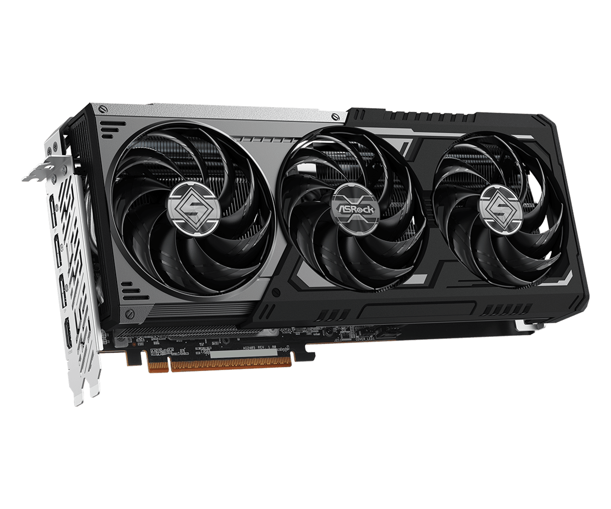 ASRock RX 9070 XT Steel Legend Dark 16GB GPU ASRock 