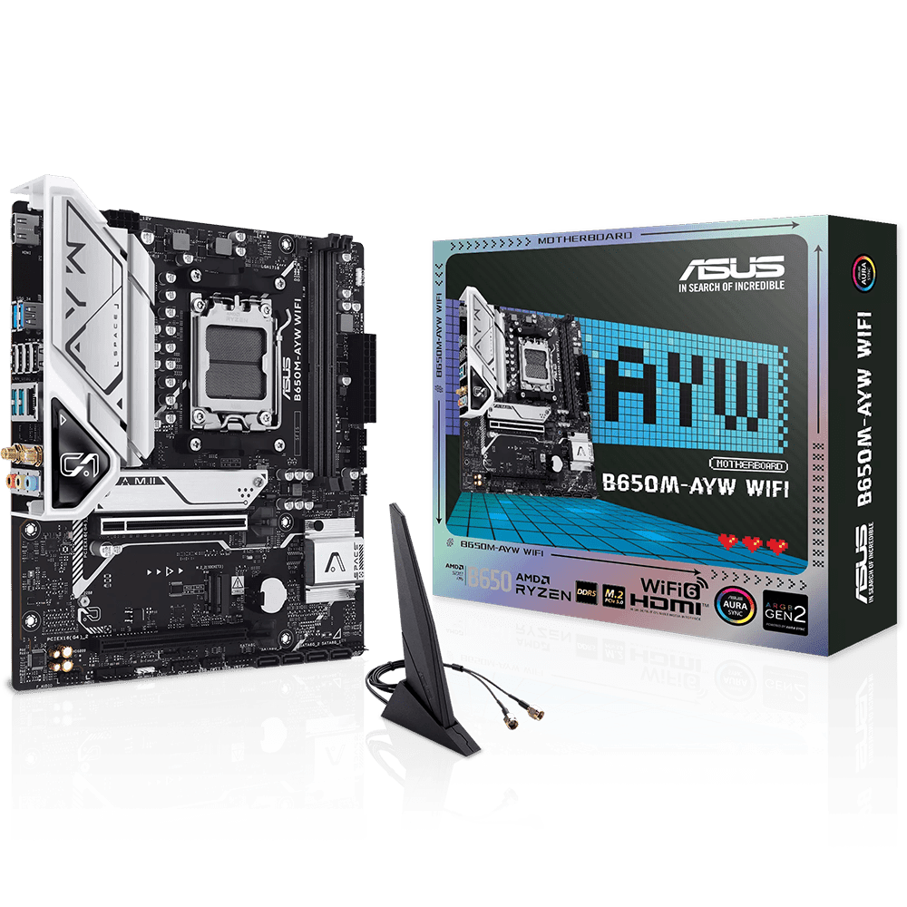 ASUS B650M-AYW WiFi D5 (AM5, Micro-ATX) Mainboard ASUS 