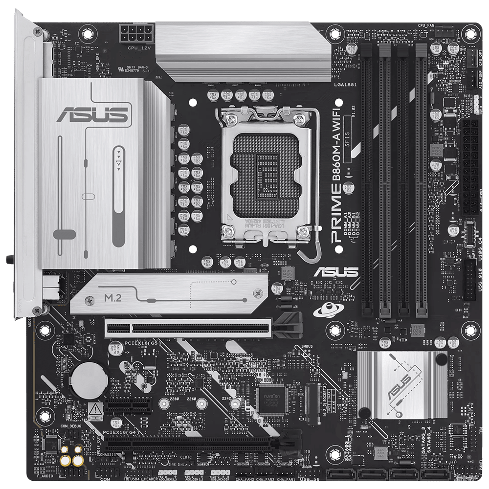 ASUS B860M-A WiFi CSM D5 (LGA 1851, Micro-ATX) Mainboard ASUS 