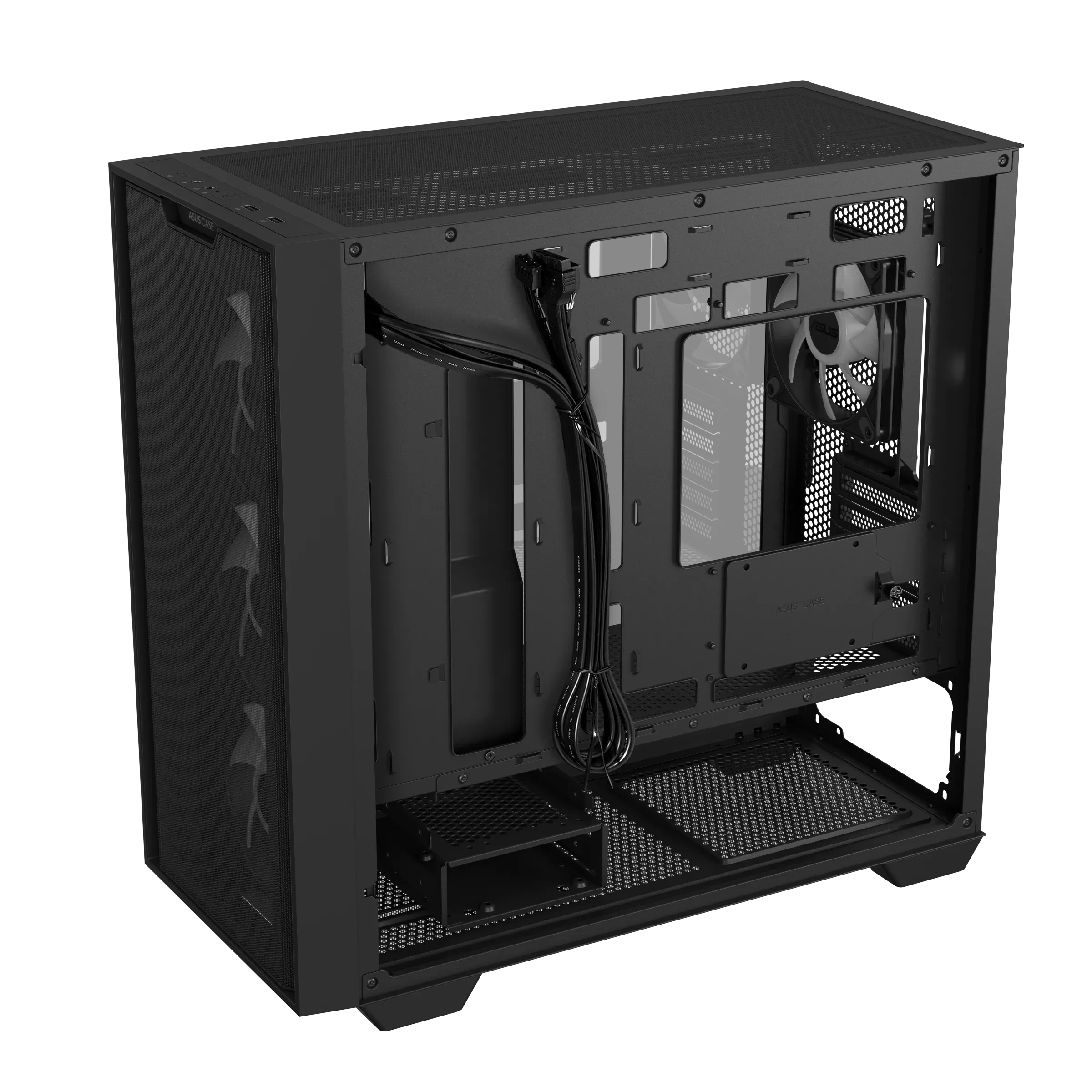 ASUS Prime A21 Plus 4F (Micro-ATX, 380mm GPU, 360mm radiator) Chassis ASUS 