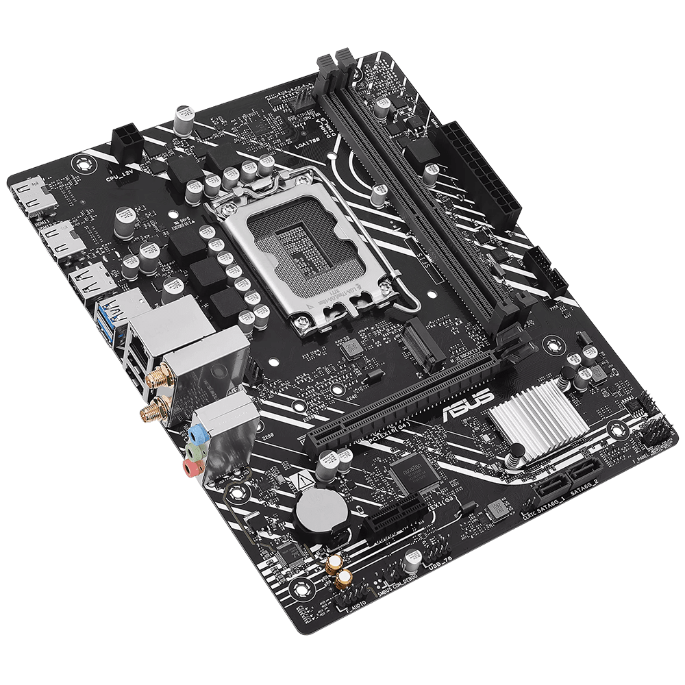 ASUS PRIME H610M-F WIFI D4 (LGA 1700, Micro-ATX) Mainboard ASUS 