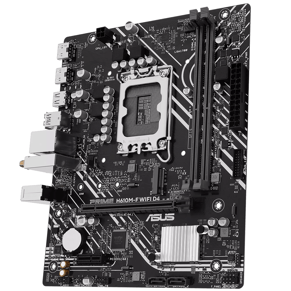 ASUS PRIME H610M-F WIFI D4 (LGA 1700, Micro-ATX) Mainboard ASUS 