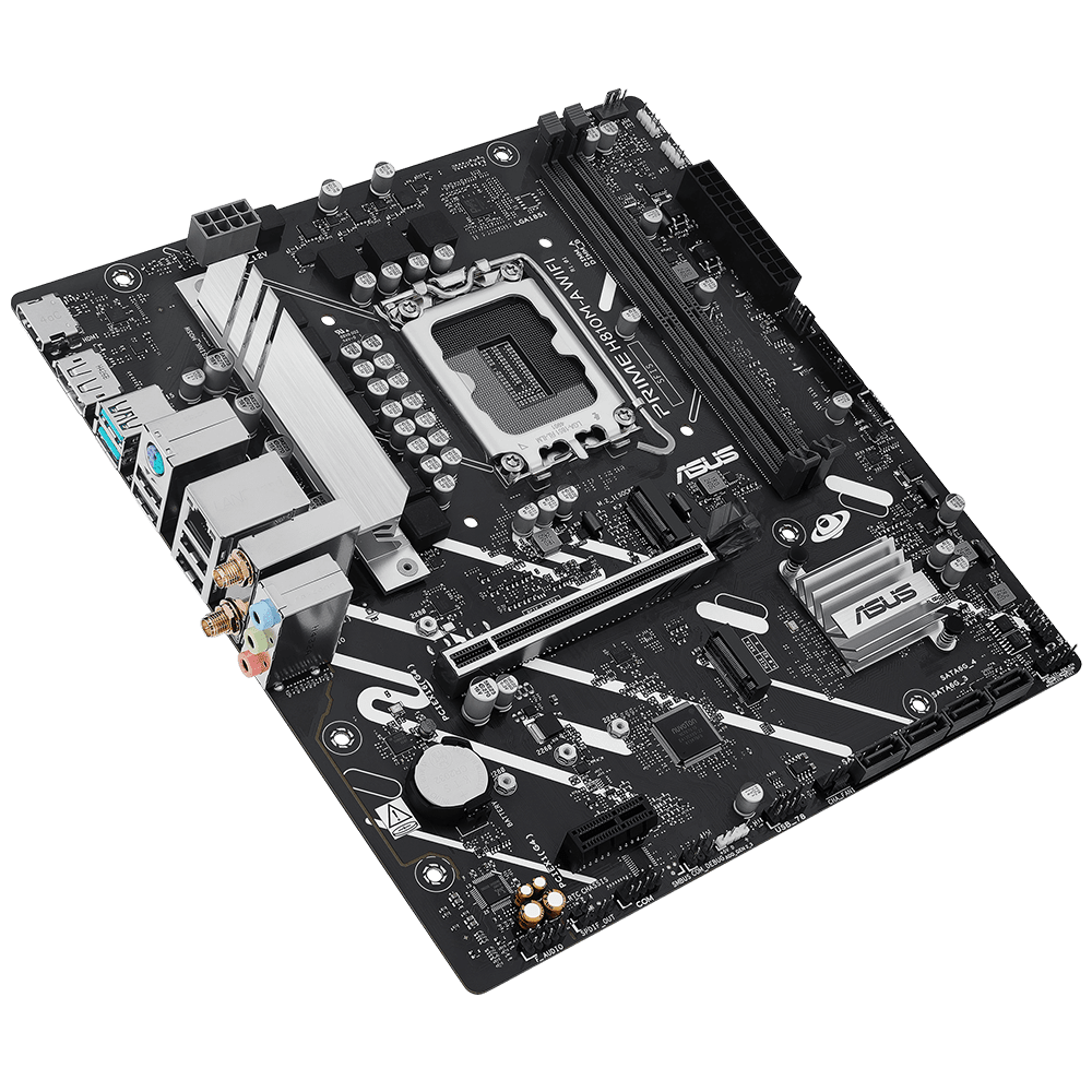 ASUS PRIME H810M-A WiFi D5 (LGA 1851, ARGB, Micro-ATX) Mainboard ASUS 