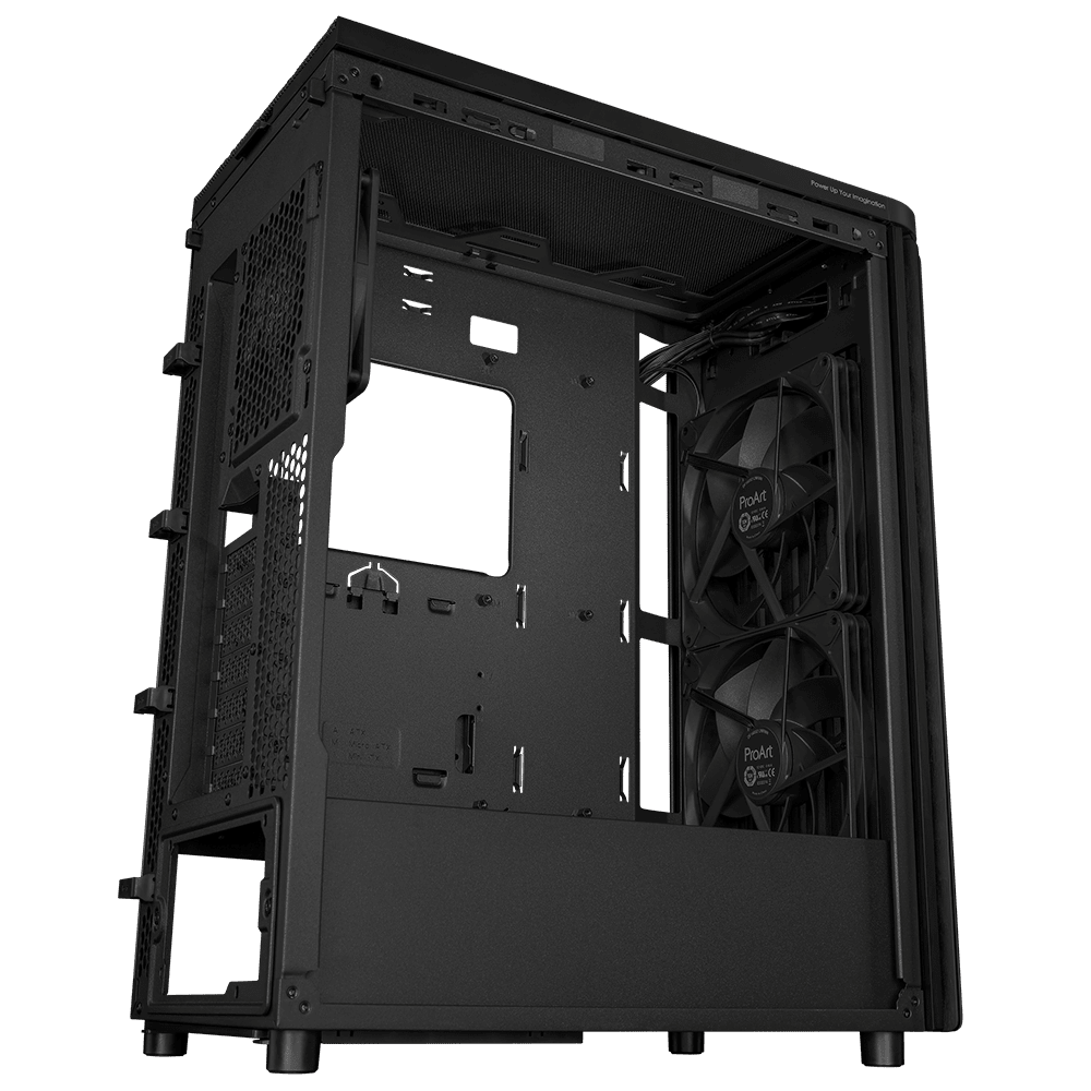 ASUS ProArt PA401 Ash Wood 3F (Compact ATX, Top 240mm Radiator) Chassis ASUS 