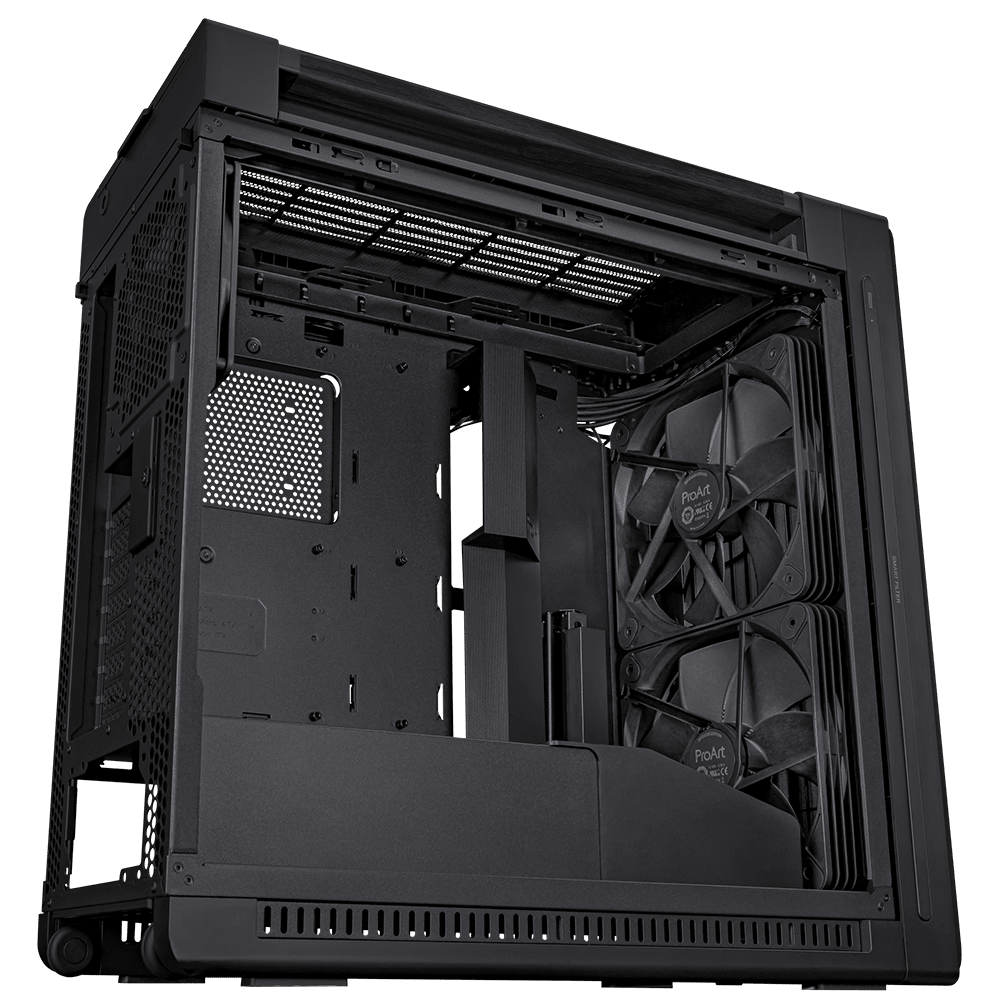 ASUS ProArt PA602 Ash Wood 3F (E-ATX, Top 420mm Radiator) Chassis ASUS 