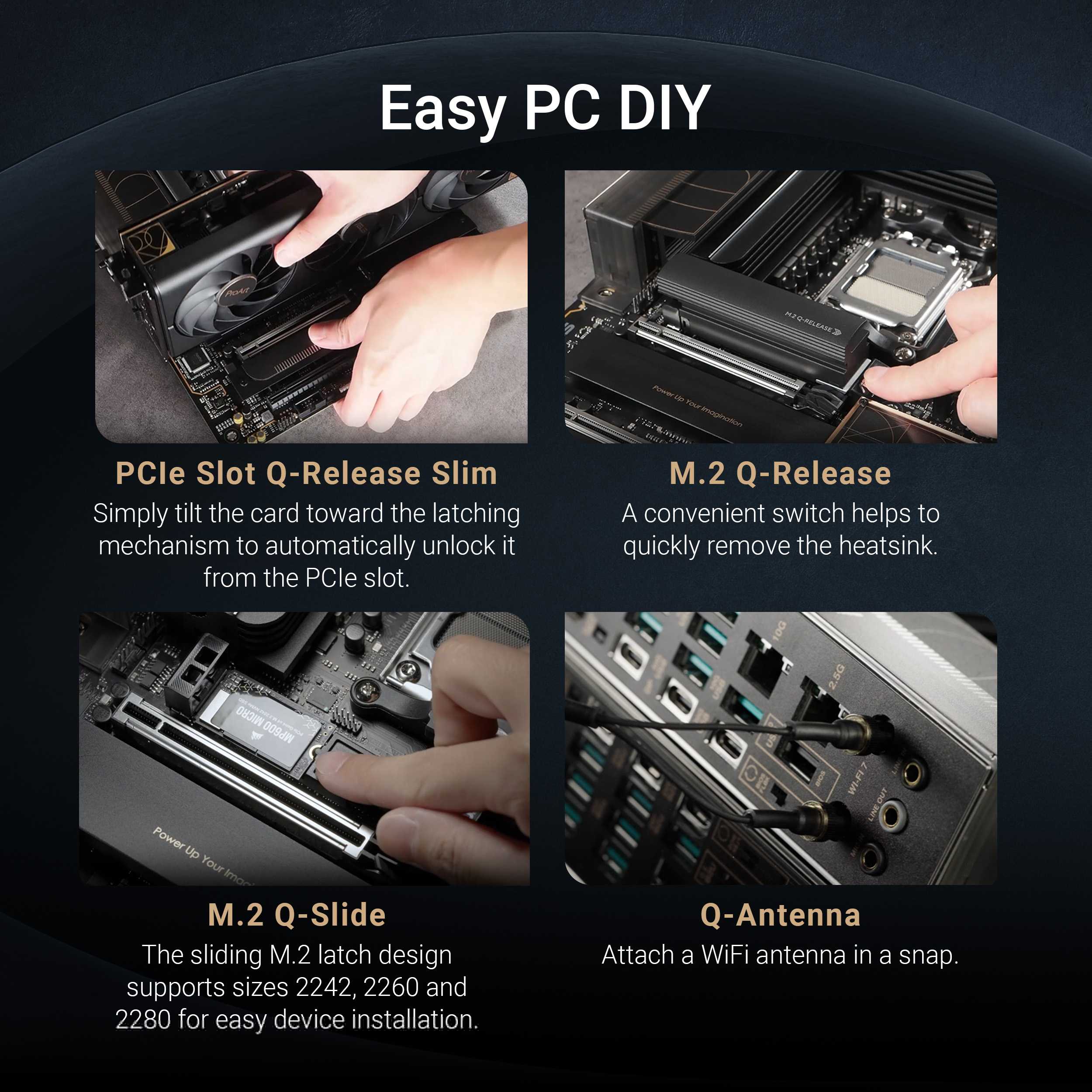 ASUS ProArt X870E Creator WiFi D5 (AM5, ATX) Mainboard ASUS 