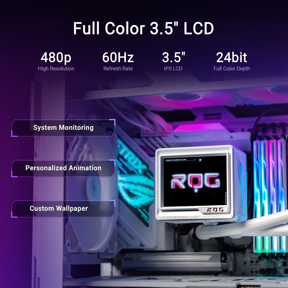 ASUS ROG RYUJIN III 360 ARGB Extreme White Cooler ASUS 