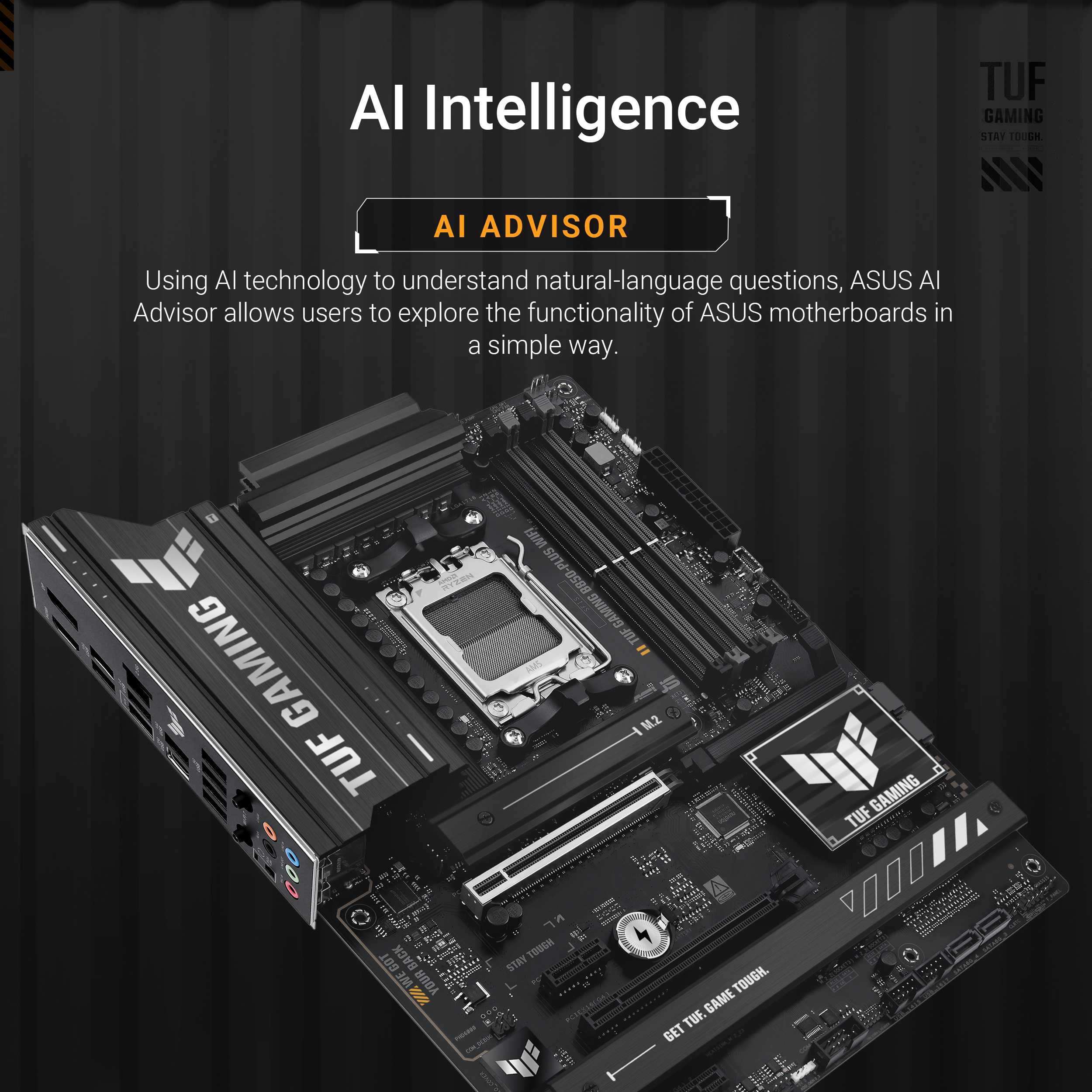 ASUS TUF Gaming B850 Plus WiFi D5 (AM5, ATX) Mainboard ASUS 