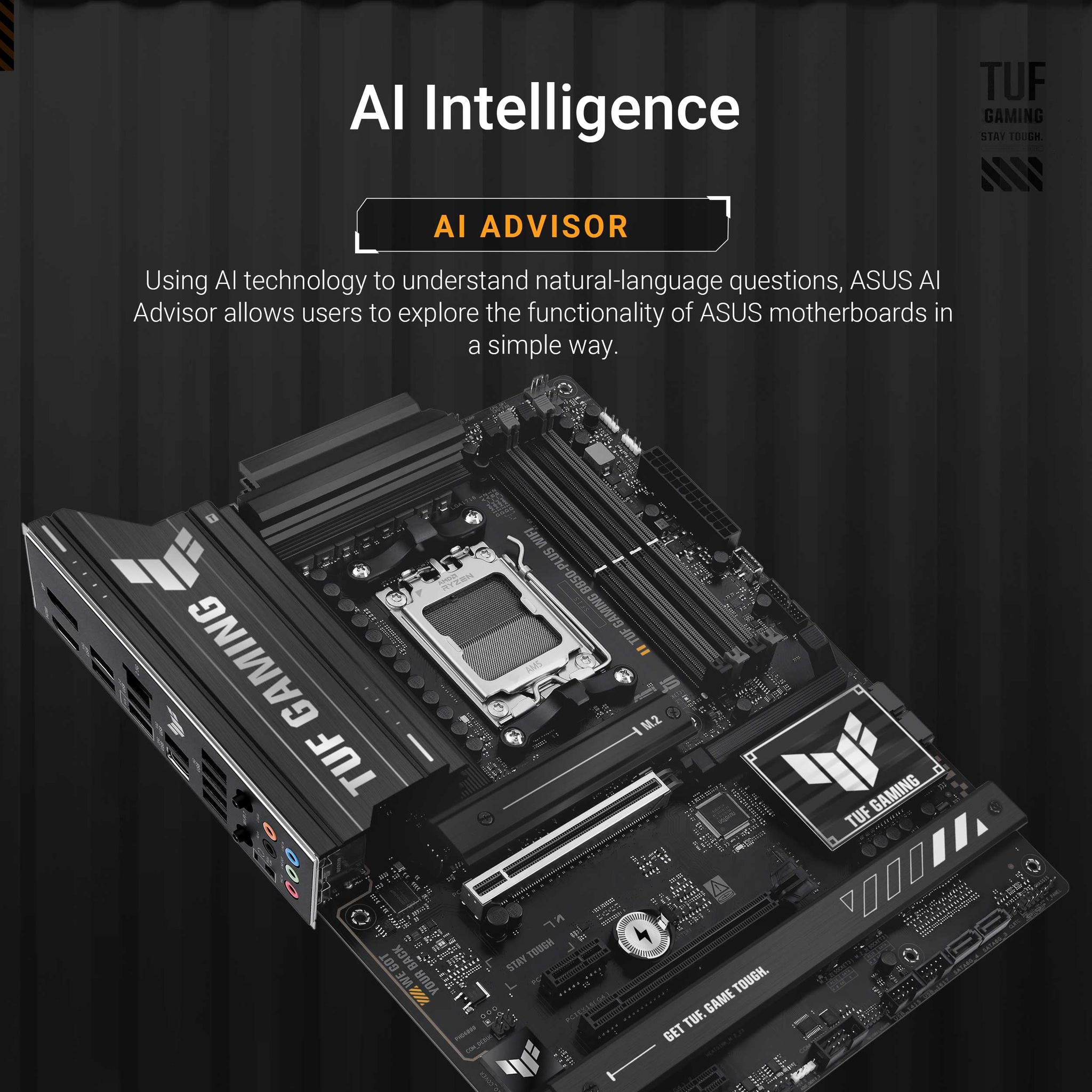ASUS TUF Gaming B850 Plus WiFi D5 (AM5, ATX) Mainboard ASUS 