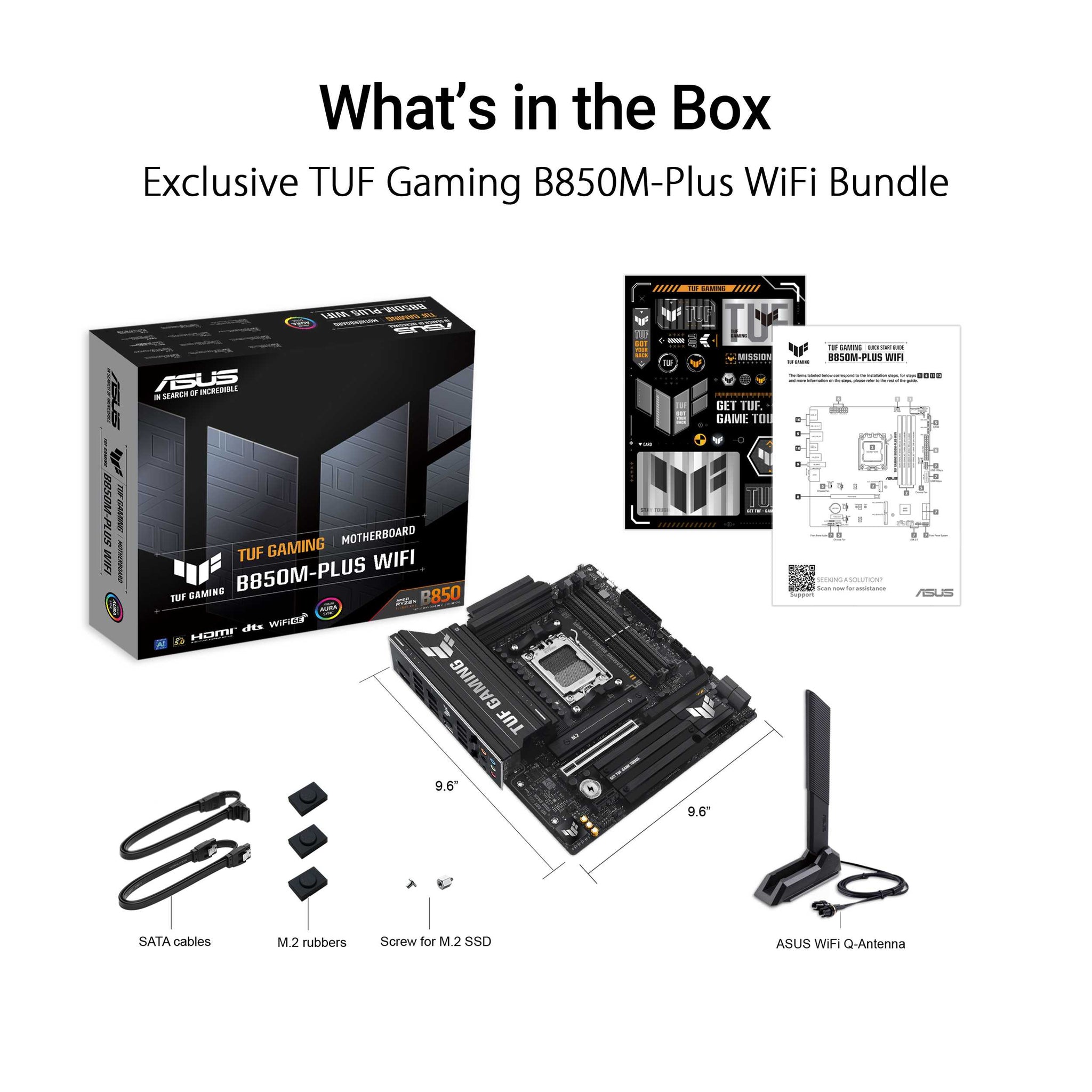ASUS TUF Gaming B850M Plus WiFi D5 (AM5, Micro-ATX) Mainboard ASUS 