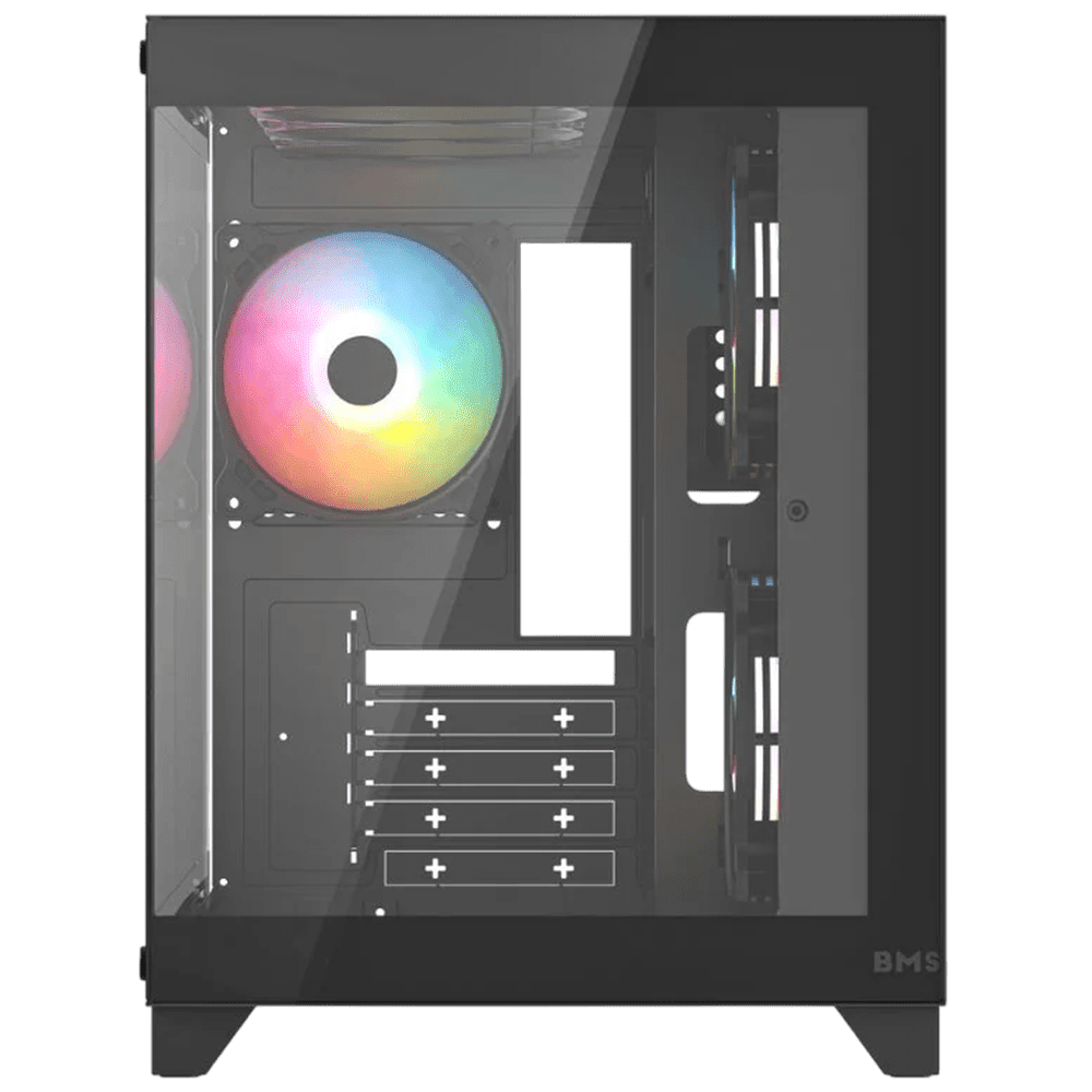 BMS 838M 6F (Micro-ATX, Top 360mm Radiator) Chassis MUSH-E 