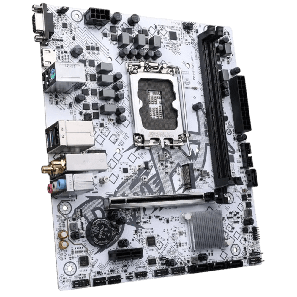Colorful BATTLE-AX H610M-E WIFI V20 White (LGA 1700, Micro-ATX) Mainboard Colorful 