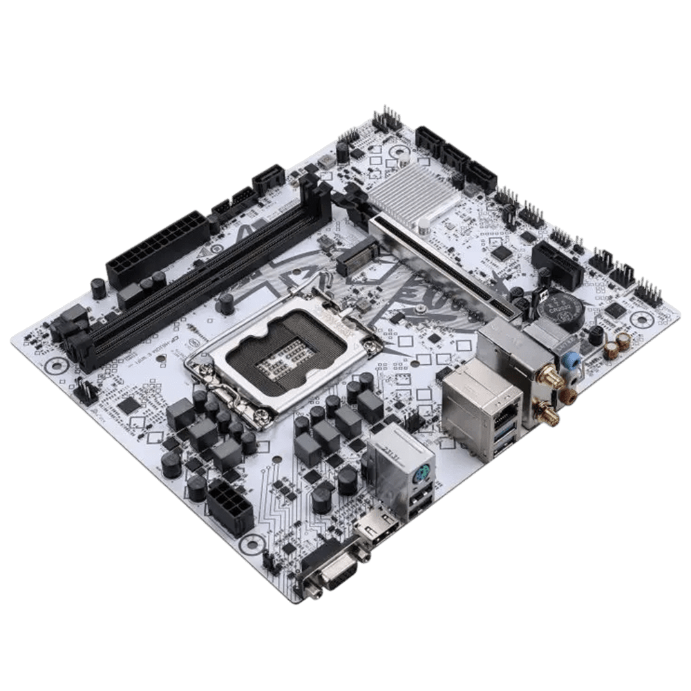 Colorful BATTLE-AX H610M-E WIFI V20 White (LGA 1700, Micro-ATX) Mainboard Colorful 