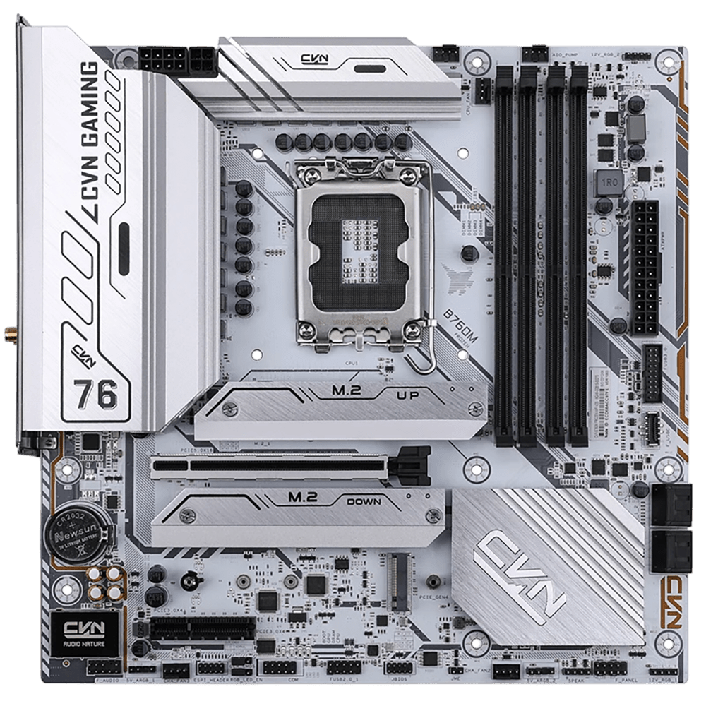 Colorful CVN B760M FROZEN WIFI V20 (LGA1700, Micro-ATX) Mainboard Colorful 