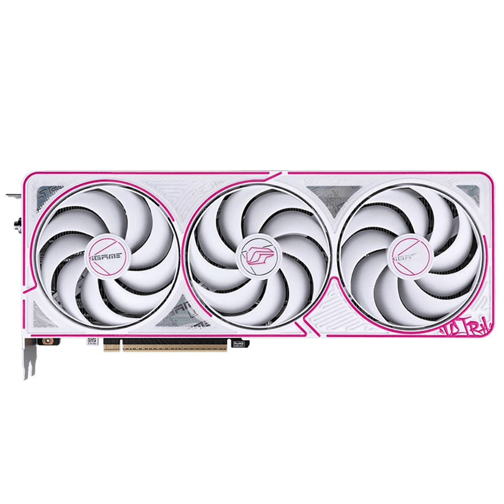 Colorful iGame RTX 5070 Ultra W OC 12GB (3-fan, White) GPU Colorful 