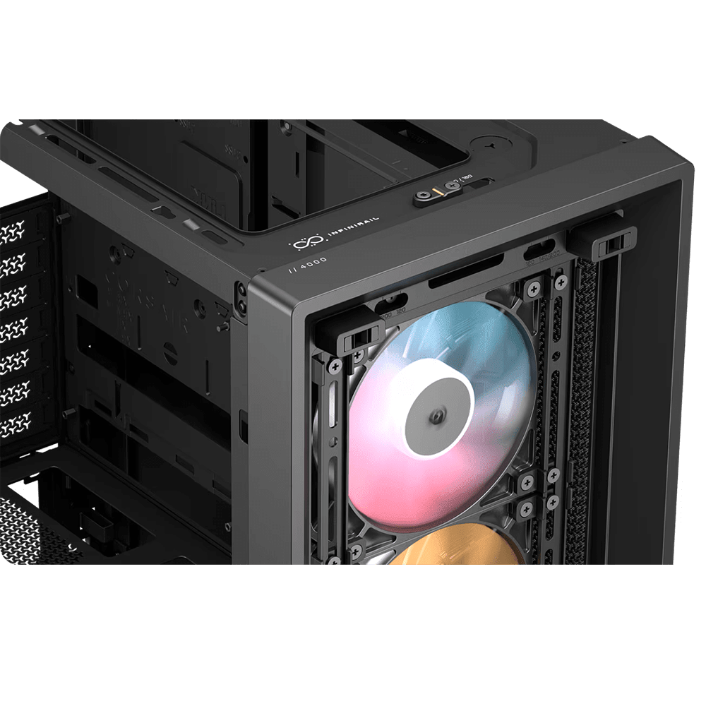 CORSAIR FRAME 4000D RS ARGB Modular 3F (ATX, Dual 360mm Radiator, GPU Holder) Chassis CORSAIR 