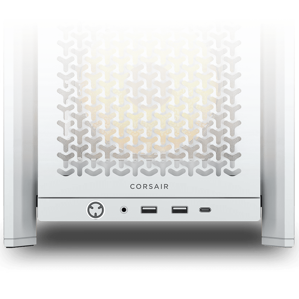 CORSAIR FRAME 4000D RS ARGB Modular White 3F (E-ATX, Dual 360mm Radiator, GPU Holder) Chassis CORSAIR 