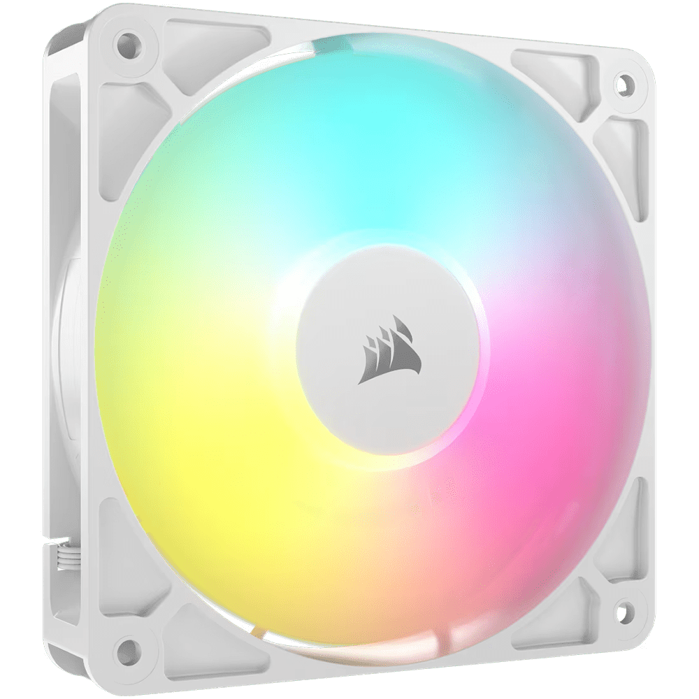 CORSAIR RS120 ARGB 120 White Chassis Fan CORSAIR 