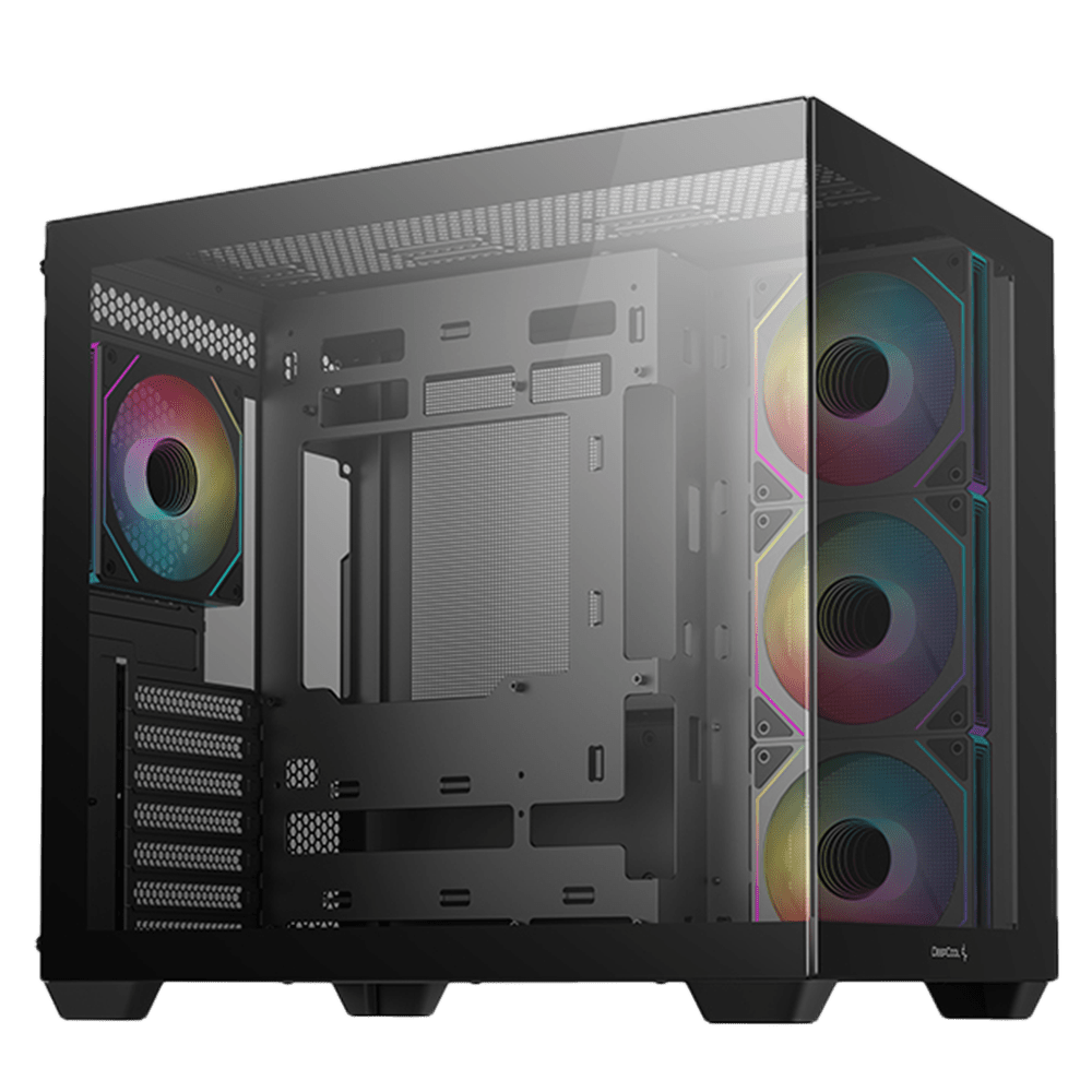 DeepCool CG530 4F (ATX, Pillarless Glass Design) Chassis DeepCool 