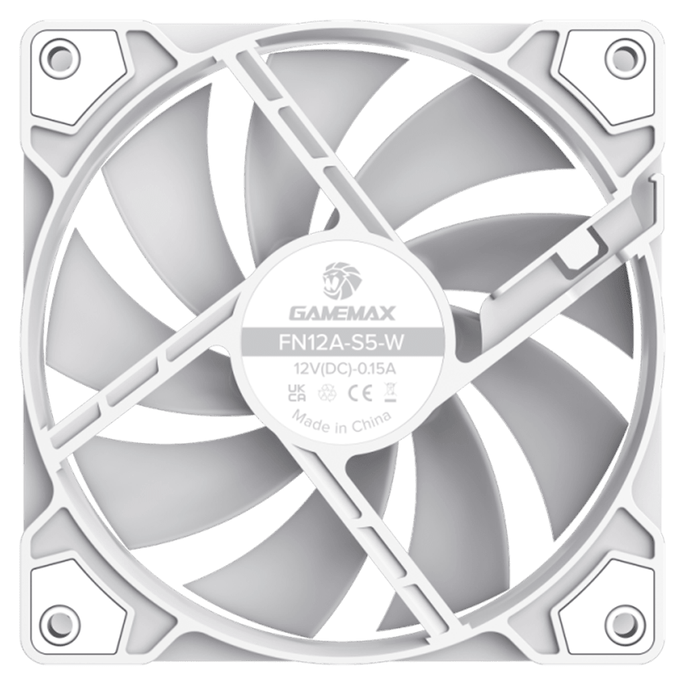 GameMax FN12A-S5-W Fans GameMax 