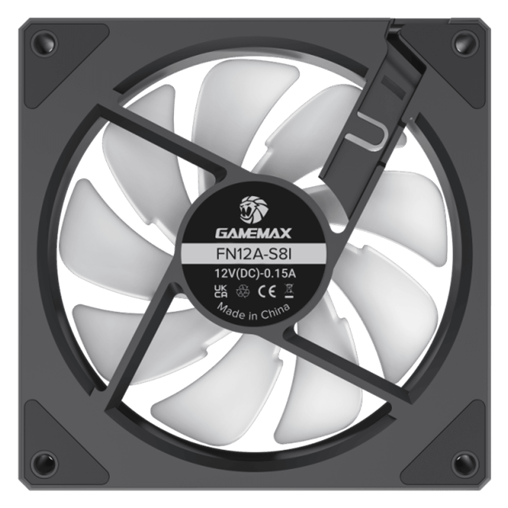 GameMax FN12A‑S8I Fans GameMax 