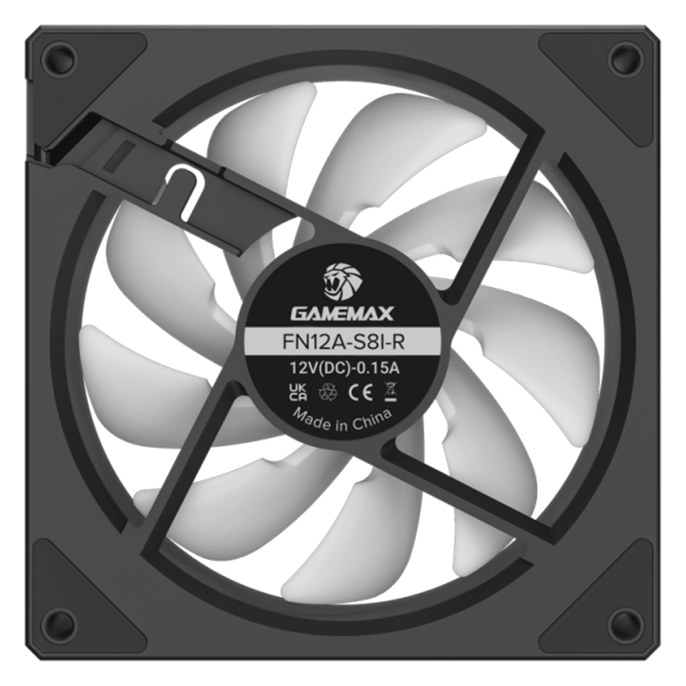 GameMax FN12A‑S8I‑R Reverse Fans GameMax 