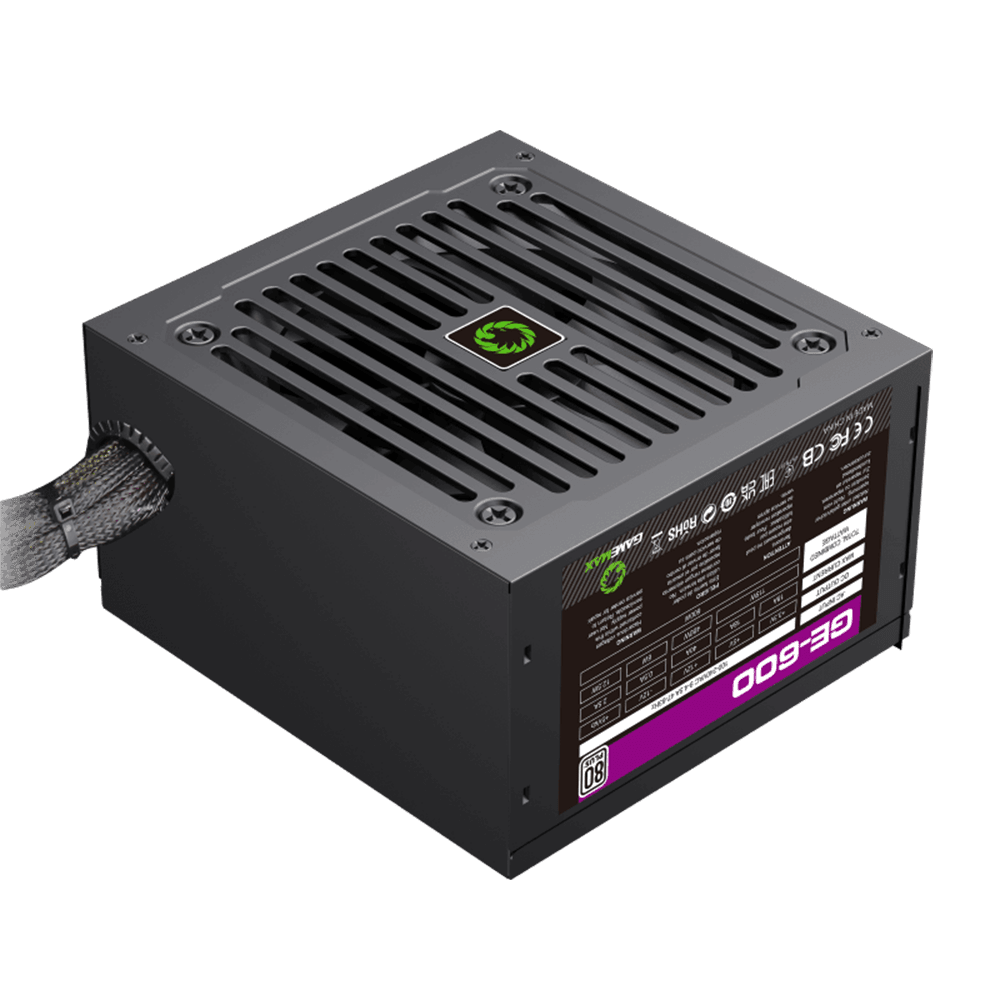GameMax GE-600 Black 80Plus White PSU GameMax 