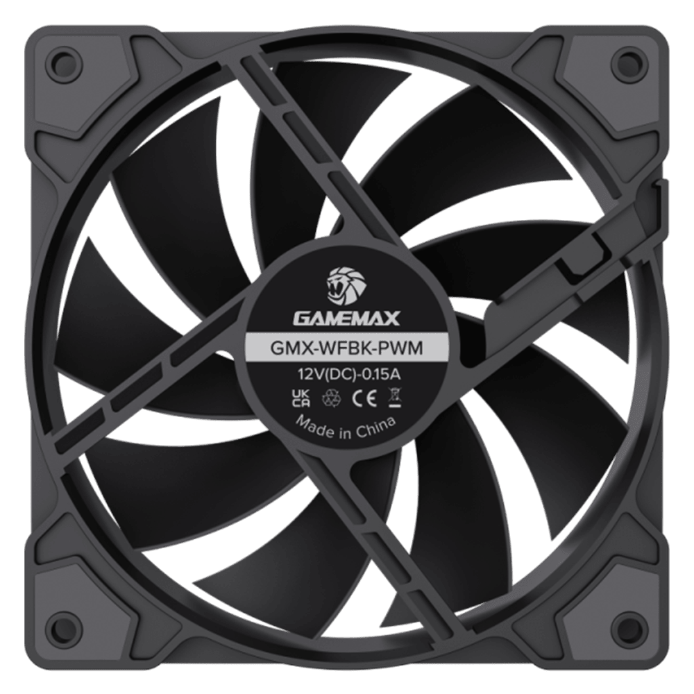 GameMax GMX-WFBK-PWM Fans GameMax 