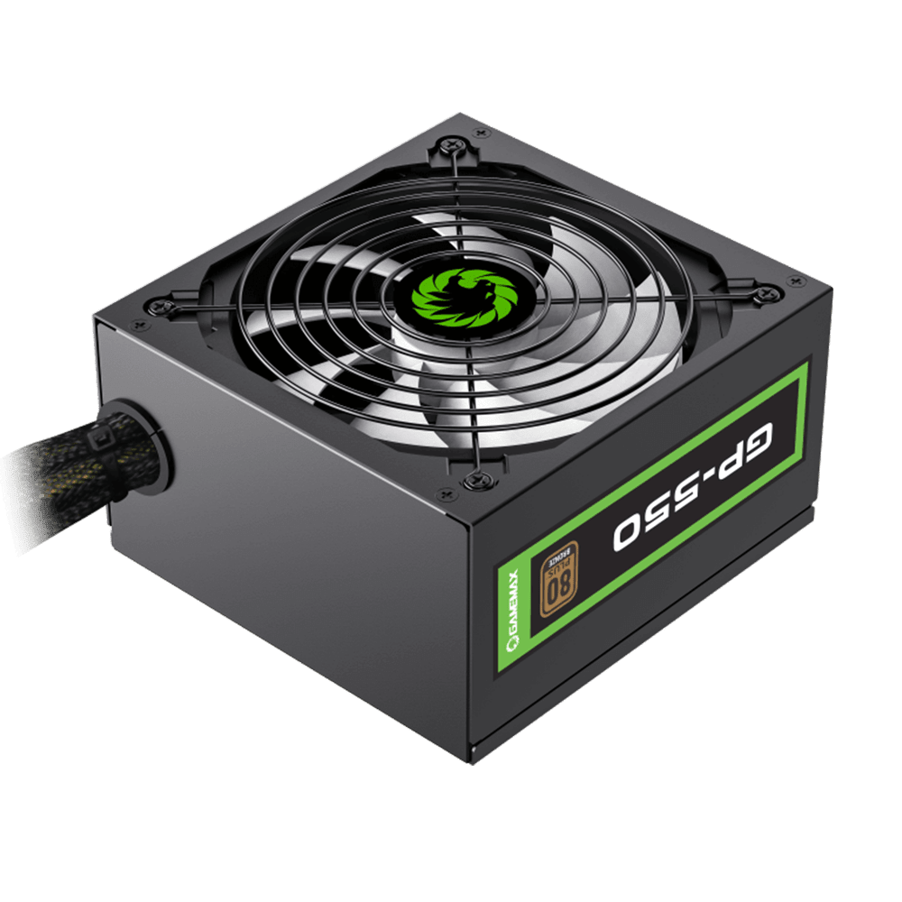 GameMax GP‑550 BK 80 Plus Bronze PSU GameMax 