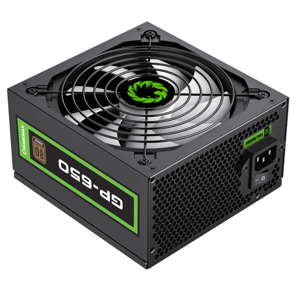 GameMax GP‑650 BK 80 Plus Bronze PSU GameMax 