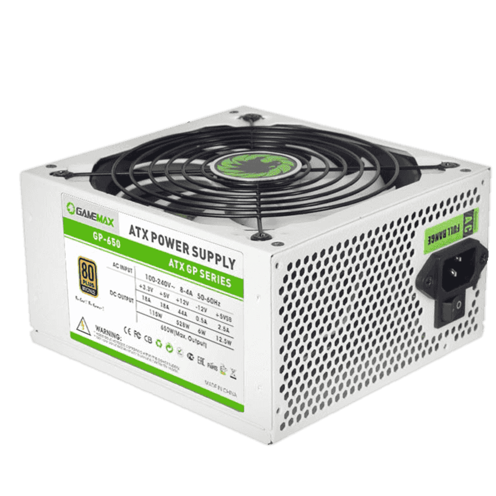 GameMax GP‑650 WH 80 Plus Bronze PSU GameMax 