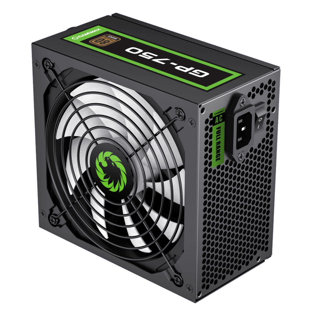 GameMax GP‑750 BK 80 Plus Bronze PSU GameMax 