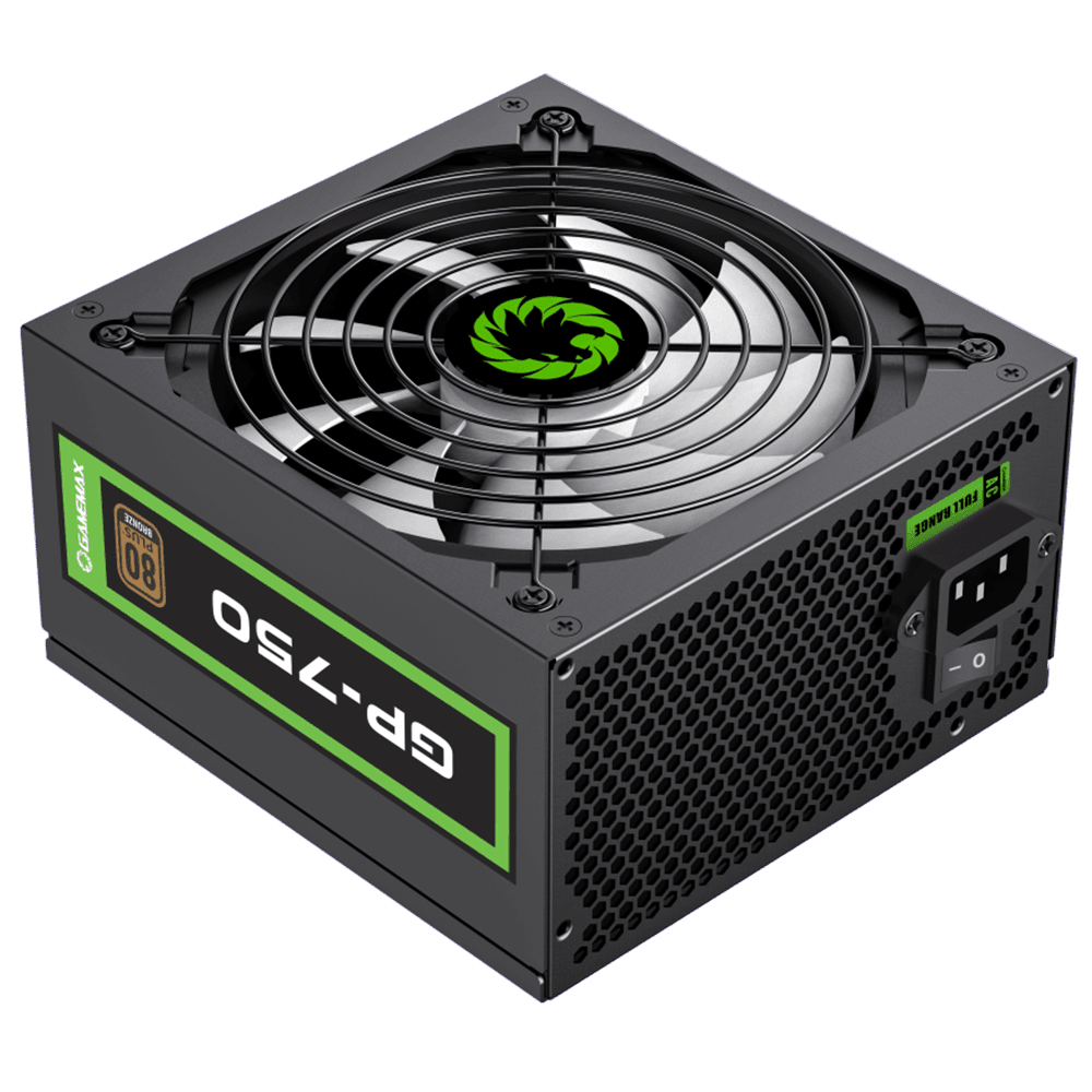 GameMax GP‑750 BK 80 Plus Bronze PSU GameMax 