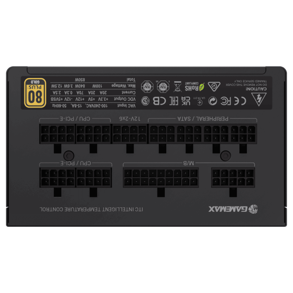 GameMax GX-850 PRO BK 80Plus Gold PSU GameMax 