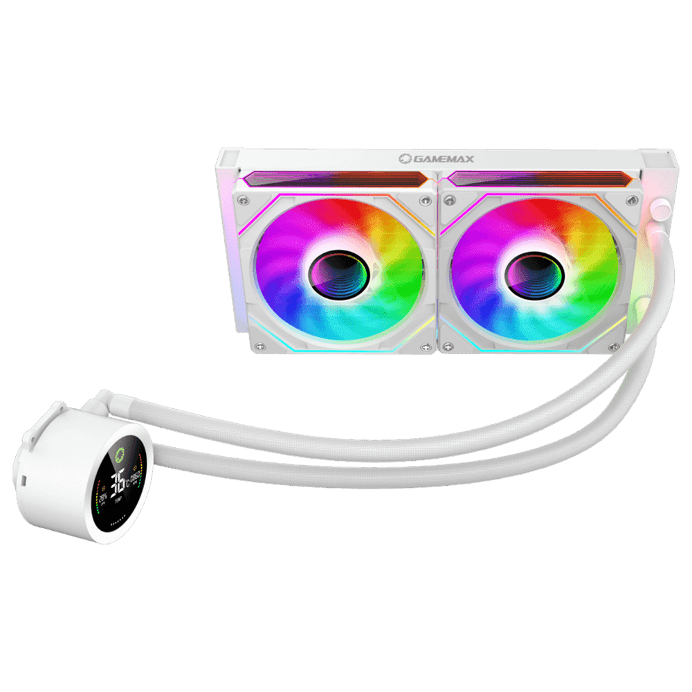 GameMax IceBurg 240 Digital White Cooler GameMax 