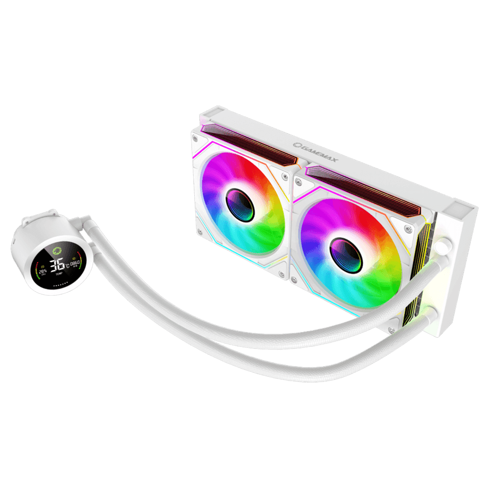 GameMax IceBurg 240 Digital White Cooler GameMax 